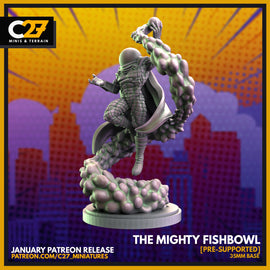 The Mighty Fishbowl - Marvel Crisis Protocol - 3D Printed Miniature