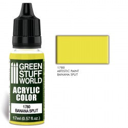 Green Stuff World - Acrylic Colour BANANA SPLIT YELLOW