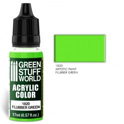 Acrylic Colour FLUBBER GREEN