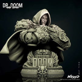 Dr Doom Fan Art Bust - Wicked Patreon