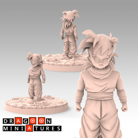 Einstein Kid (OP Variant) - Anime - MCP - Sci-fi - Dragoon - 3D Printed Miniature