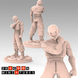 Green Demon - Anime - MCP - Sci-fi - Dragoon - 3D Printed Miniature