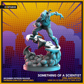 C27 Something of a Scientist - Marvel Crisis Protocol Proxy - 3D Printed Miniature