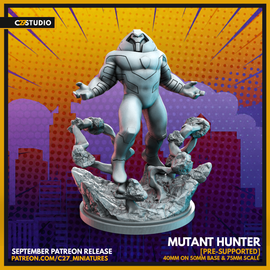 C27 Mutant Hunter - Marvel Crisis Protocol Proxy - 3D Printed Miniature