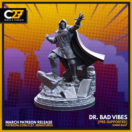 Dr Bad Vibes - Marvel Crisis Protocol - 3D Printed Miniature